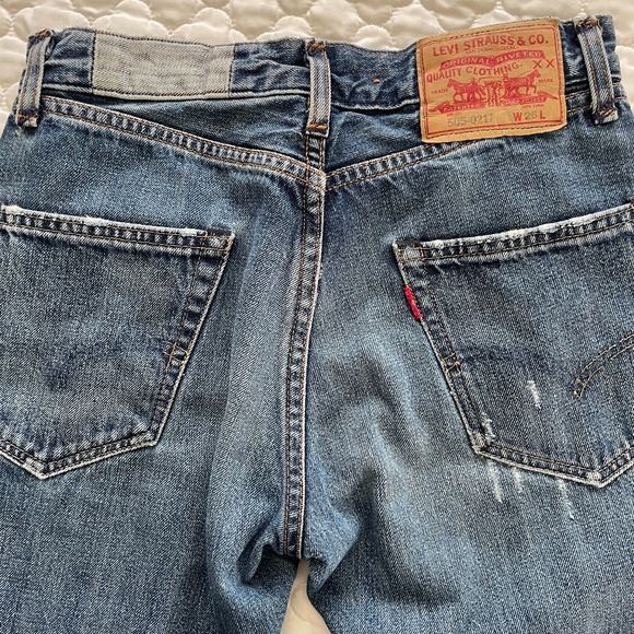 LVC Levi's Vintage Clothing Selvedge Denim 505 Jeans Size 26 - Picture 4 of 9